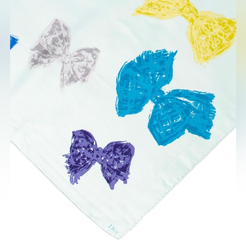 Christian Dior Silk Printed Scarf - Picture 2 of 3